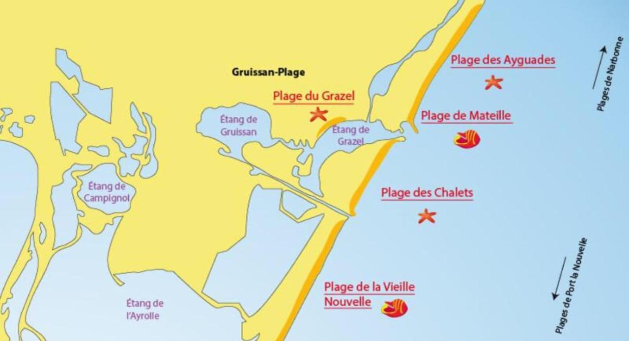 Cap Gruissan Vacances 外观 照片